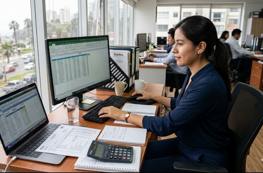 Asistente Contable y Administrativo