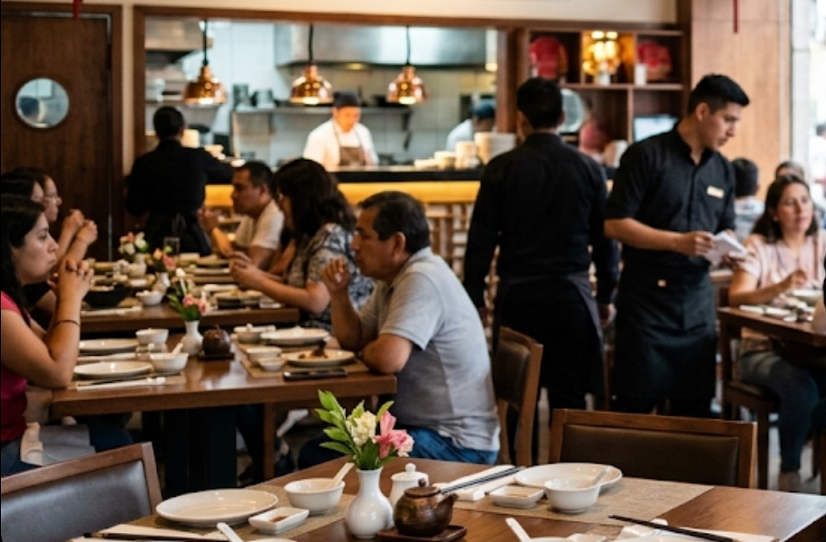 Supervisor Encargado de Restaurante Asiatico